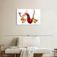 thumbnail image 2 of Elephant Stock Splashing Wine Wall Art - Horizontal Canvas Wall Art - Living Room Wall Decor - Food And Drink Canvas - White And Red Decor - 30" x 20", 2 of 8