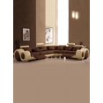 thumbnail image 2 of Creative leather functional sofa simple modern living room luxury villa large sofa combination personality fashion sofa My Lux Decor Round, 2 of 7