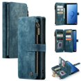thumbnail image 1 of Compatible with Samsung Galaxy S9 Plus Case Wallet Flip Card Holder Pu Leather Magnetic Protective Flip Case - Black Blue szq, 1 of 4