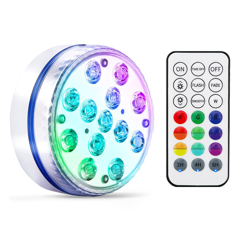 Submersible Led Pool Lights for Above Ground Pools, Upgraded IP68