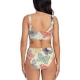 thumbnail image 3 of Rocae Butterfly for Bikini Set for Women Two Piece Sexy High Swimsuits Split Crossover Bikini XX-Large, 3 of 9