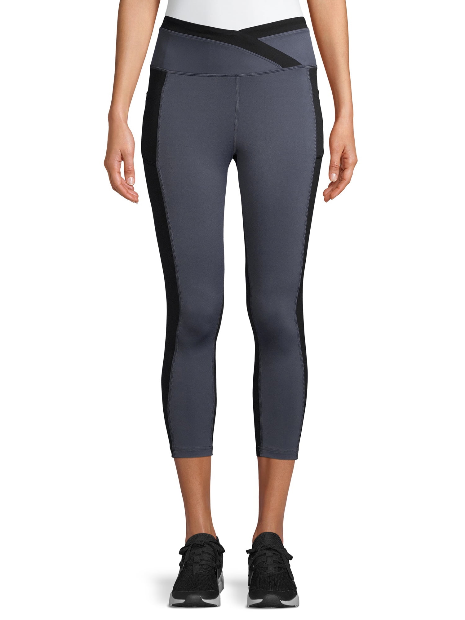 Avia Women's Active Capris with Tulip Waistband