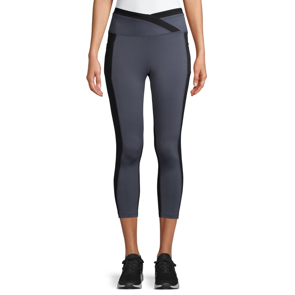 Avia Avia Women's Active Capris with Tulip Waistband