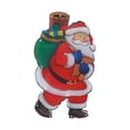 thumbnail image 4 of Luces LED de decoración de Papá Noel fuerte uso a largo plazo ventosa decoración de ventana de Papá Noel funciona con pilas para patio Navidad dormitorio ANGGREK Otros, 4 of 8