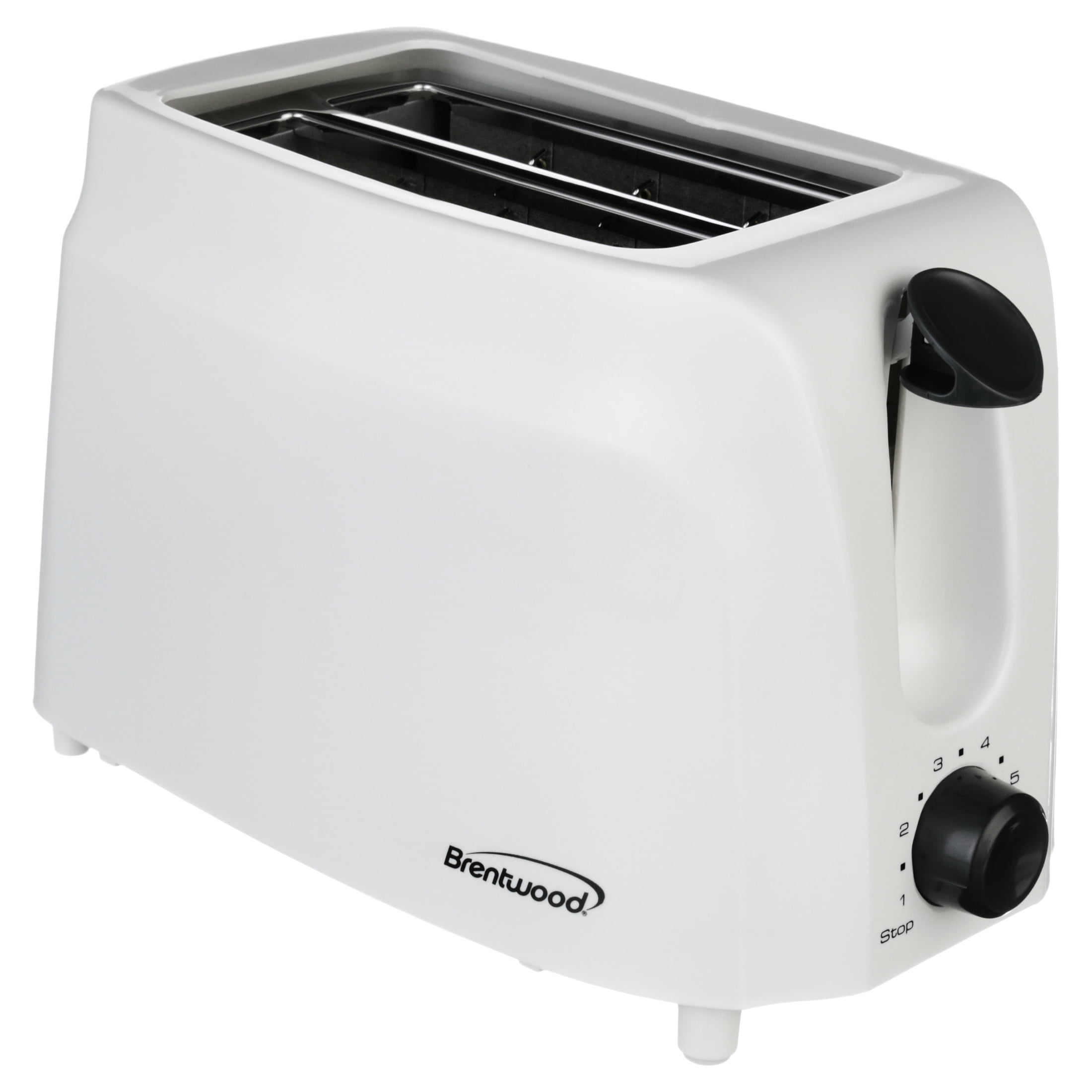 BRAND NEW Brentwood Appliances TS-260W 2-Slice Cool Touch Toaster White 