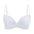 thumbnail image 4 of MKLEKYY Trajes De Baño Mujer 2 Piezas Women Back Stainless Steel Hooks Swimwear Tops Underwire Full Coverage Bikini Top Push Up Swim Crop Top Tie Back Bathing Suit Tops, 4 of 5