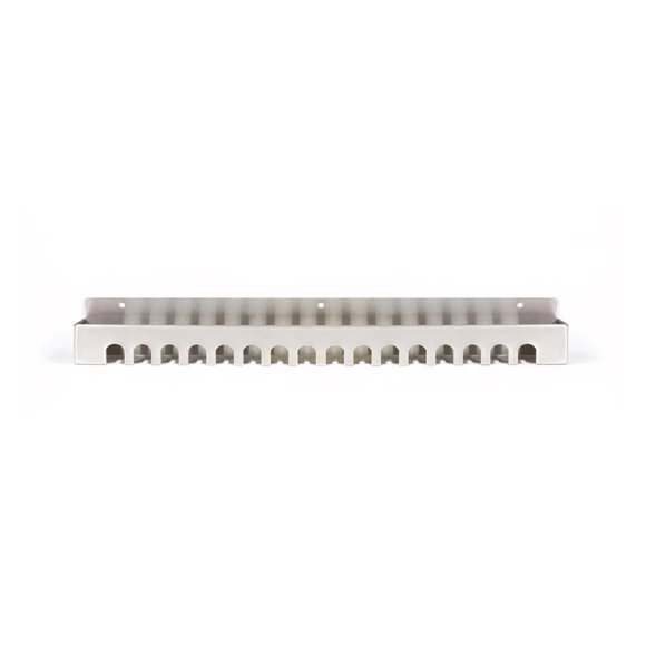Web Étagère de Rangement Coulissante - Acier Zincé - 16 Emplacements - Parfait pour Organiser - Rangement pour Équipement de Rééducation Physique pour Clinique, Maison Ou Gym