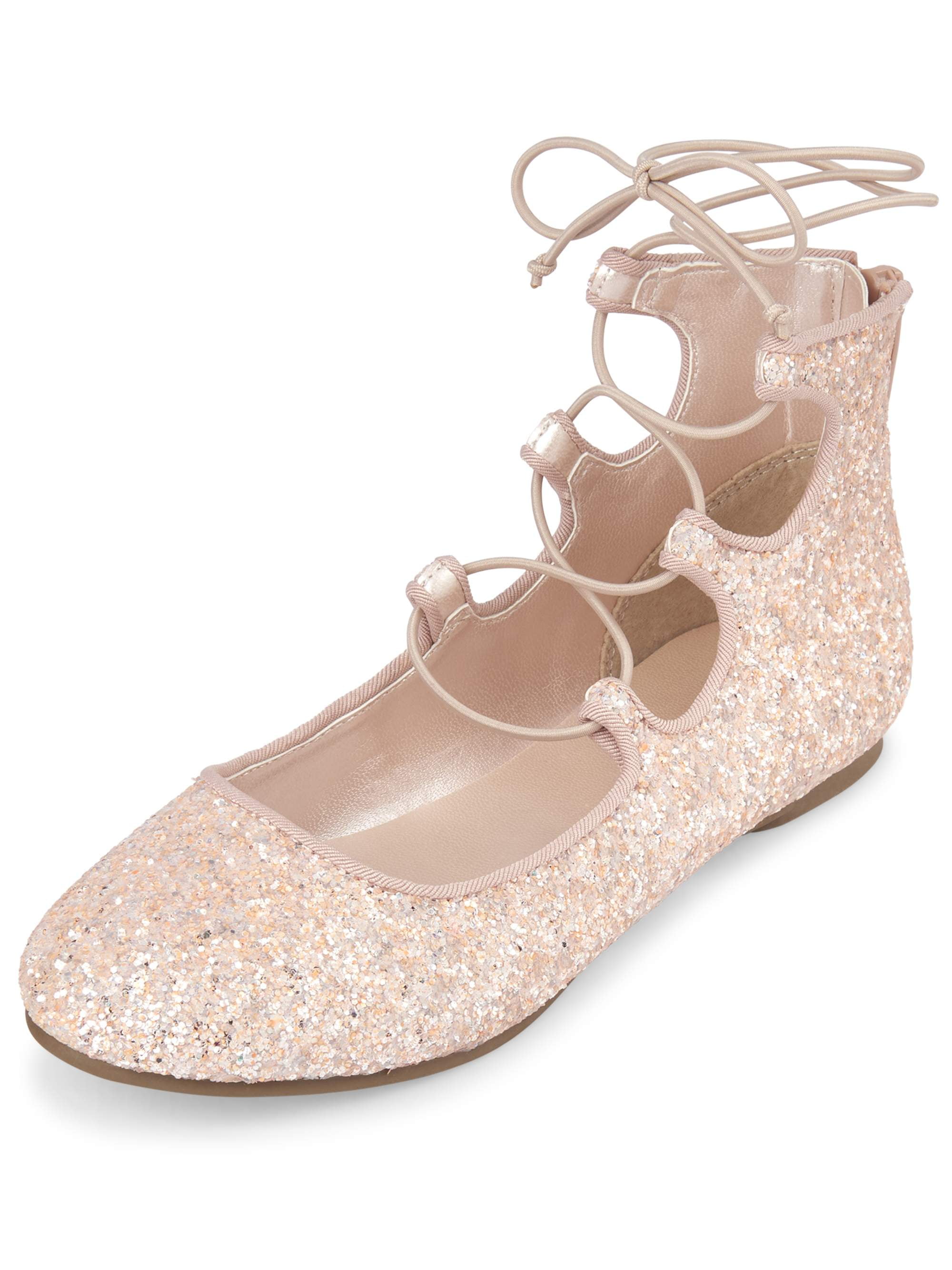 The Childrens Place Kids Strap Ballet Flat