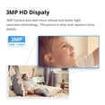 thumbnail image 2 of 3MP Home Security Camera For Baby/Pet/Nanny, Smart Wireless Camera Indoor CCTV HD Security Auto Tracking Monitor, 2 of 5
