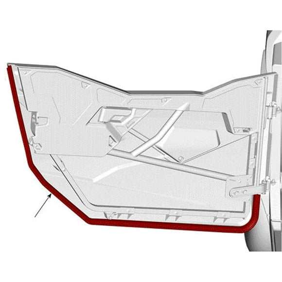 Can-Am Off-Road OEM Door Seal Kit for Maverick Trail, 715004773