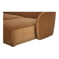 thumbnail image 5 of Moe's Home Collection Faye Sectional Fabric Brown, 5 of 8