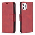 thumbnail image 6 of Allytech iPhone 12 Pro Max Case 6.7", PU Leather Slim Fit Magnetic Closure Hand Wrist Strap Shockproof Full Protection TPU Back Cover Shell Wallet Case for Apple iPhone 12 Pro Max, Red, 6 of 6