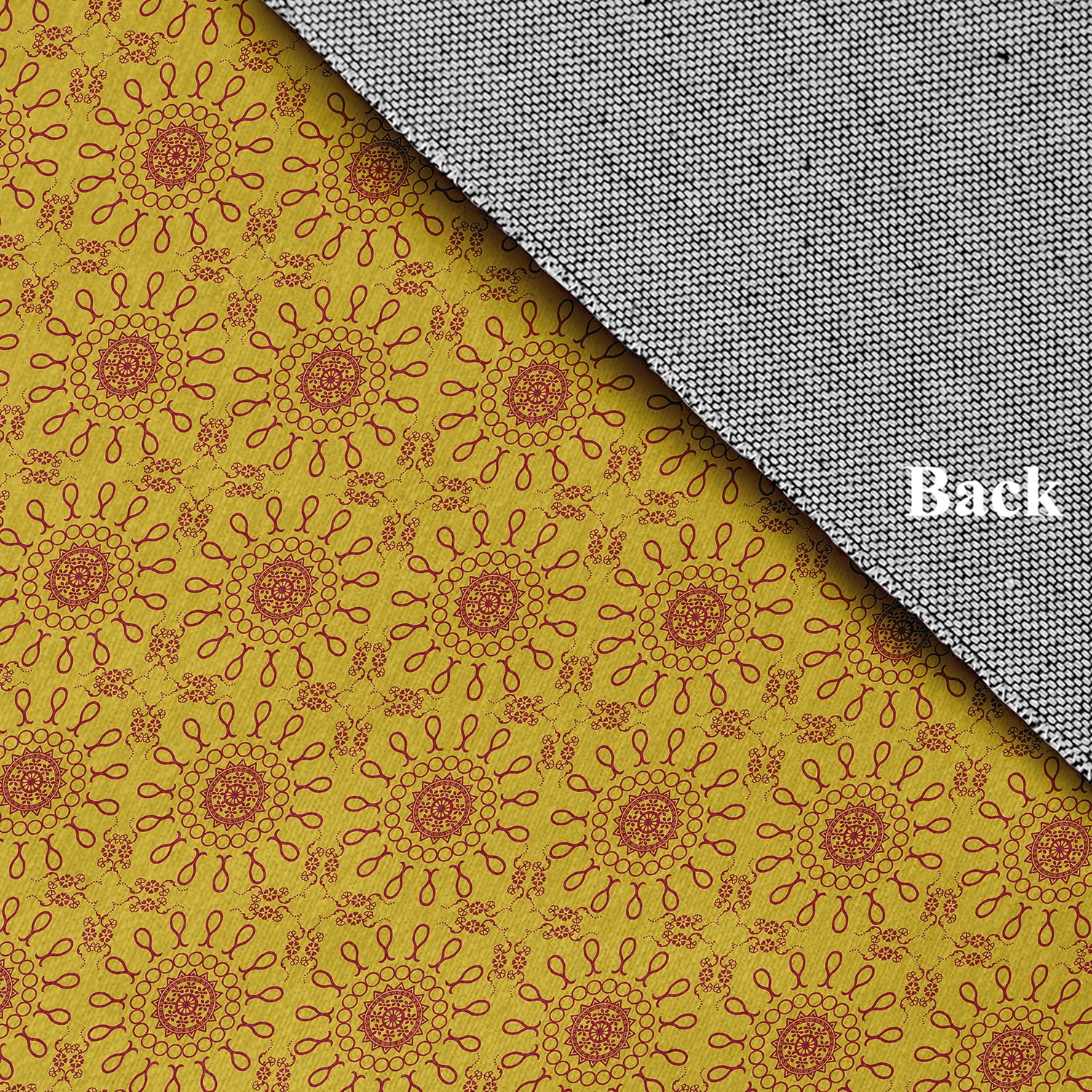 Simply Daisy 3' x 5' Mustard Sun Tile Rug