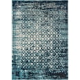 thumbnail image 2 of Well Woven Cheshire Blue Moroccan Lattice Vintage Modern Casual Traditional Trellis 5x7 (5'3" x 7'3") Area Rug Thick Soft Plush Shed Free, 2 of 7