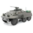 thumbnail image 1 of Ford M20 Vehículo utilitario blindado verde oliva ""Ejército de los Estados Unidos"" Modelo fundido a presión 1/43 de Militaria Die Cast, 1 of 5