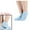 Sky Blue, variant on INSPIRE CHIC Women's 10 Pairs Stretch Breathable Cuffs Low Cut Ankle Socks Small Pink