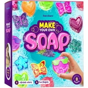 Dan&Darci Soap Making Kit for Kids - Kids Crafts Science Project Toys - Gifts for Girls and Boys Ages 6-12 - Craft Activity Gift for Age 6, 7, 8, 9, 10, 11 & 12 Year Old Girl - Kid DIY Soap Kits