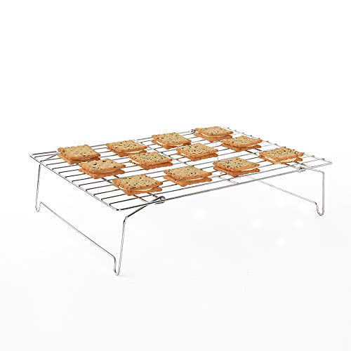 Flagship 4 tier Cooling Rack Stainless Steel Stackable Wire Baking Stand 4-tier 