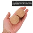 thumbnail image 4 of Uxcell 8 Pack Wine Cork Ball, 45mm/1.8 Inch Wooden Cork Ball Stopper Cork Caps Stoppers, 4 of 6