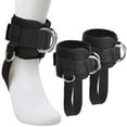 thumbnail image 3 of hejhncii Fitness Ankle Strap Kickbacks, Glute Workouts, Leg Extensions, Curls, and Hip Abductors Adjustable Support Ankle Straps, 3 of 9