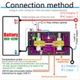 thumbnail image 5 of Probador de Capacidad de Batería de Litio Digital Inteligente Tuya con WiFi, CC 0-420 V, 600 A/420 V, Pantalla de CC, Medidor de Coulomb, 5 of 5
