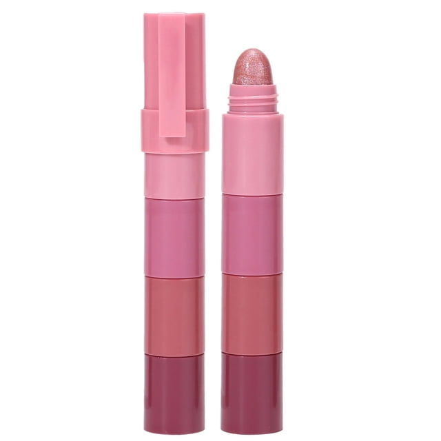 Liquidation de Rouges à Lèvres, Bradem Rouge à Lèvres Fard à Paupières Empilable Stylo Fard à Paupières Surligneur Nacré Sacs pour les Yeux Bâton Fard à Paupières Illuminateur, Vente de Liquidation de Rouges à Lèvres Colorés! 1X Rouge à Lèvres, Multicolore