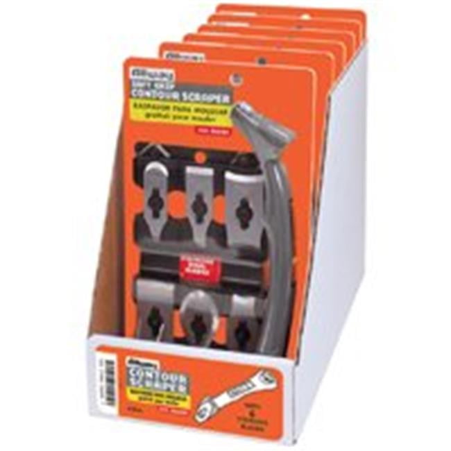 Allway Tools CS6 Soft Grip Contour Scraper Kit With 6 Blades | Walmart ...