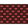 thumbnail image 1 of Ahgly Company Machine Washable Indoor Rectangle Transitional Red Area Rugs, 7' x 9', 1 of 7