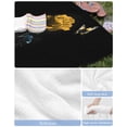 thumbnail image 6 of Yellow Roses Beach Towels Oversized Super Absorbent, Modern Art Splash Flowers Butterfly Lightweight Bath Towel Quick Dry Sets For Bathroom/Pool/Rv Camping/Beach Play/Gym Room/Picnic 23"x47", 6 of 8