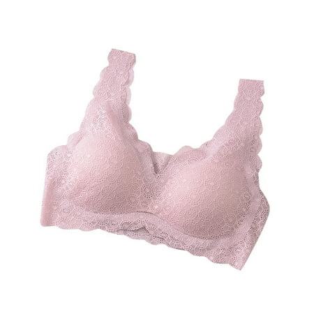 

XINSHIDE Sexy Lace Top Bra No Rims Underwears Vest Style Sports Base Underwears Ladies Lingeries