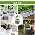 thumbnail image 2 of Zhuge Bolsas de siembra biodegradables de 200 piezas, bolsa de plántulas de tela no tejida blanca, taza de nutrición de sustrato ligero, bolsa de plántulas de frutas, 5.9 * 7.5 pulgadas, 2 of 5
