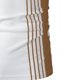 thumbnail image 4 of Ceisia Men's Polo Shirt | Slim Fit Short Sleeve Vertical Stripe Color Block Polo | Breathable Wrinkle-resistant (Multiple Combinations) Gift, 4 of 8