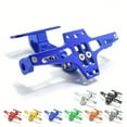 thumbnail image 3 of “Motorcycle License Plate Bracket Aircraft Type CNC Aluminum Alloy Adjustable (for MSX)”, 3 of 4