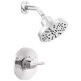 thumbnail image 2 of Delta Faucet Nicoli 14 Series Single-Handle Shower Faucet, Shower Trim Kit with 5-Spray H2Okinetic Shower Head, Chrome 142749 (Shower Valve Included), 2 of 3