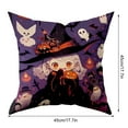 thumbnail image 2 of Decorative Pillows for Couch Hwkond Halloween Decorative Pillow Covers 45x45cm Halloween Decorative White Colorful Outdoor Fall Pillow Home Sofa Decorative Throw Pillow Covers,Up to 25% Off, 2 of 5