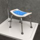thumbnail image 2 of Shower Stool Shower Chair Elderly Foldable Bath Stool Seat, 2 of 3