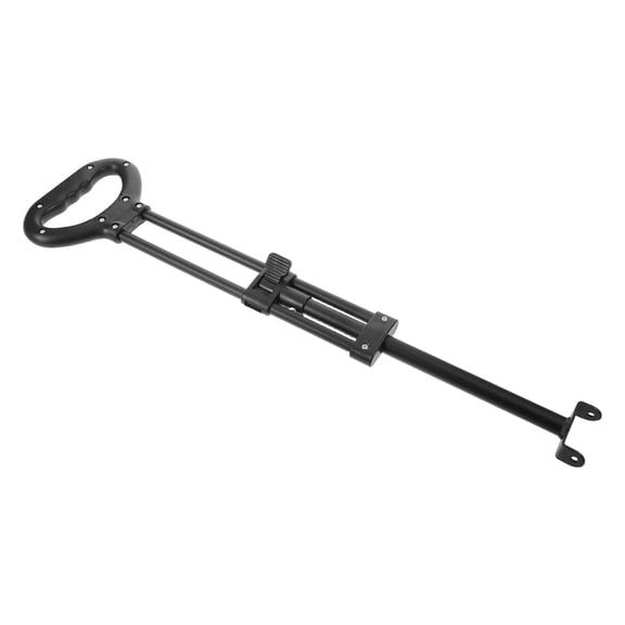HONMEET Black Adjustable Folding Wagon Cart Handle Replacement for Camping, Outdoor, and Utility Trolley Carts