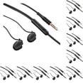 thumbnail image 3 of Sidaley Auriculares con cable antirruido para dormir Auriculares intrauditivos con cancelación de ruido para hoteles Sala de estar Individual 3.5mm Solo 3.5 mm negro 10piezas, 3 of 4
