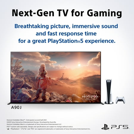 Sony - 65” Class BRAVIA XR A90J Series OLED 4K UHD Smart Google TV