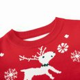 thumbnail image 4 of Odeerbi Toddler Boys Girls Christmas Sweater Cute Winter Thermal Knit Crewneck Sweater Children's Christmas Pullover Sweater Fall New Knitwear Toddler Clothes Red, 4 of 6