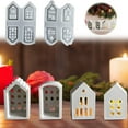 thumbnail image 1 of Xihbxyly Molde para Velas de Árbol de Navidad, Molde para Velas de Yeso para Aromaterapia, Diseño Desmoldable Suave, Regalo Perfecto para Fiestas, Fácil de Usar, Decoración de Habitaciones y Mesas, R, 1 of 5