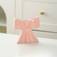 thumbnail image 5 of Bows Shaped Ceramic Candle Holder, Decorative Candlestick, Elegant Home Accessory, 5 of 6