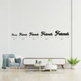 thumbnail image 4 of Friends - Metal Word Wall Sign Love Wall Art Home Decor Decorative Accent Metal Art Wall Sign Best Friends Birthday Gift - 3 Sizes / 13 Colors - Indoor Outdoor Made in USA, 4 of 6