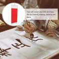 thumbnail image 4 of Miangastore 2Pcs Chinese Paper Scroll Red Rice Paper for Hanging Calligraphy Practice, 4 of 9
