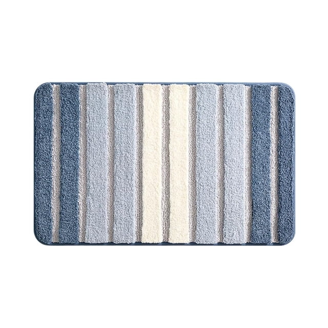 Alfombrillas de baño, alfombrillas antideslizantes para el suelo del baño y la bañera, alfombrillas de baño superabsorbentes, alfombrillas peludas de felpa, alfombrillas lavables para el baño
