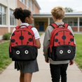 thumbnail image 7 of SCRAWLGOD Casual Ladybug Backpack, Unisex Ladybug Daypack for Travel Work Business Commute School, Laptop Storage Classic Cartoon Simple Design, 7 of 7