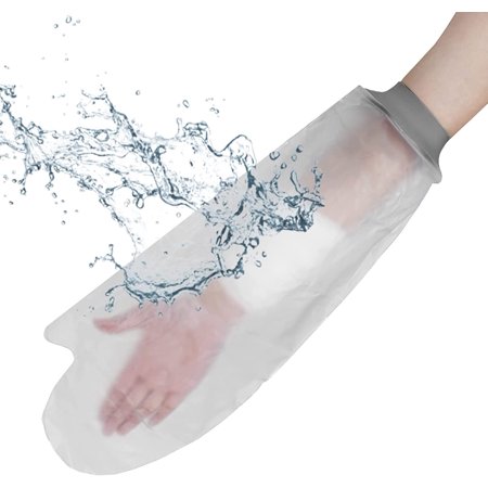 Weciygg Waterproof Adult Short Arm Cast Cover for Shower & Bath(Grey)