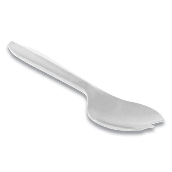 PCT YFWQWCH Filedware Cutlery Spoons - White