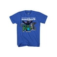 thumbnail image 4 of Minecraft Boys Attack Overworld Graphic T-Shirts, 2-Pack, Sizes 4-18, 4 of 5