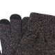 thumbnail image 4 of Guantes para hombre y mujer, de color bloqueado, para exteriores, sin dedos, de lana gruesa, informales, de moda, con parte superior acrílica., 4 of 5